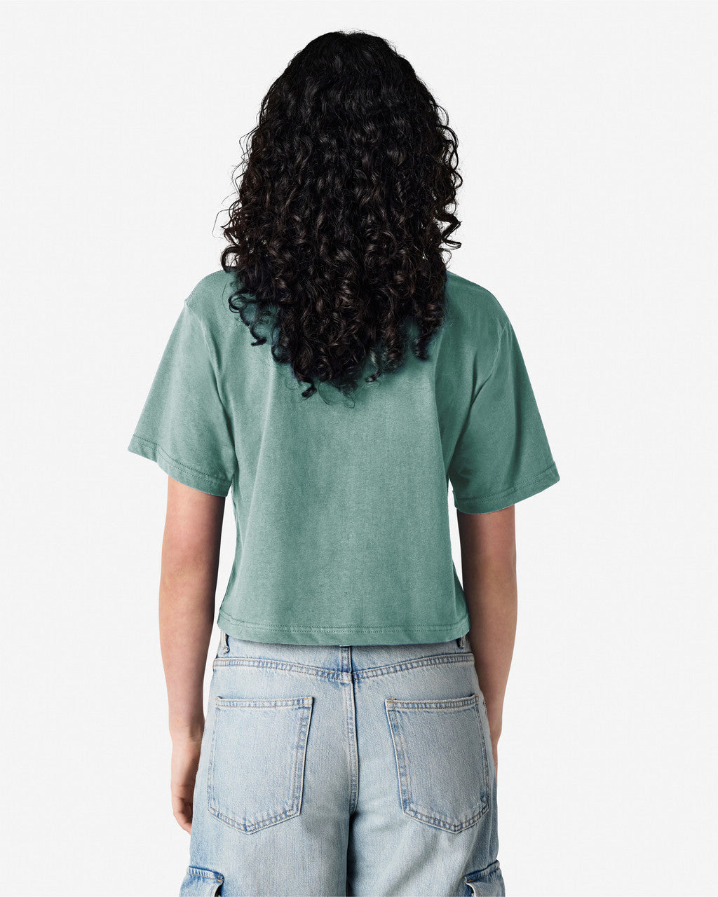 102 American Apparel Women's Fine Jersey Boxy T-Shirt
