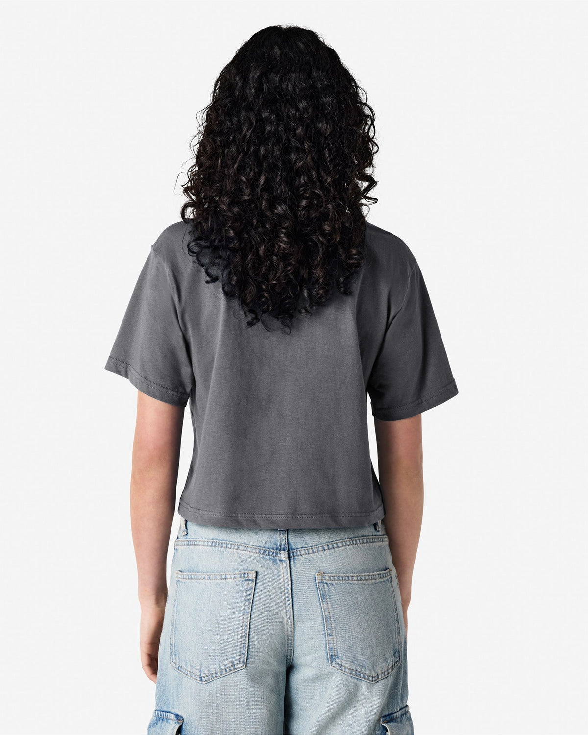 102 American Apparel Women's Fine Jersey Boxy T-Shirt