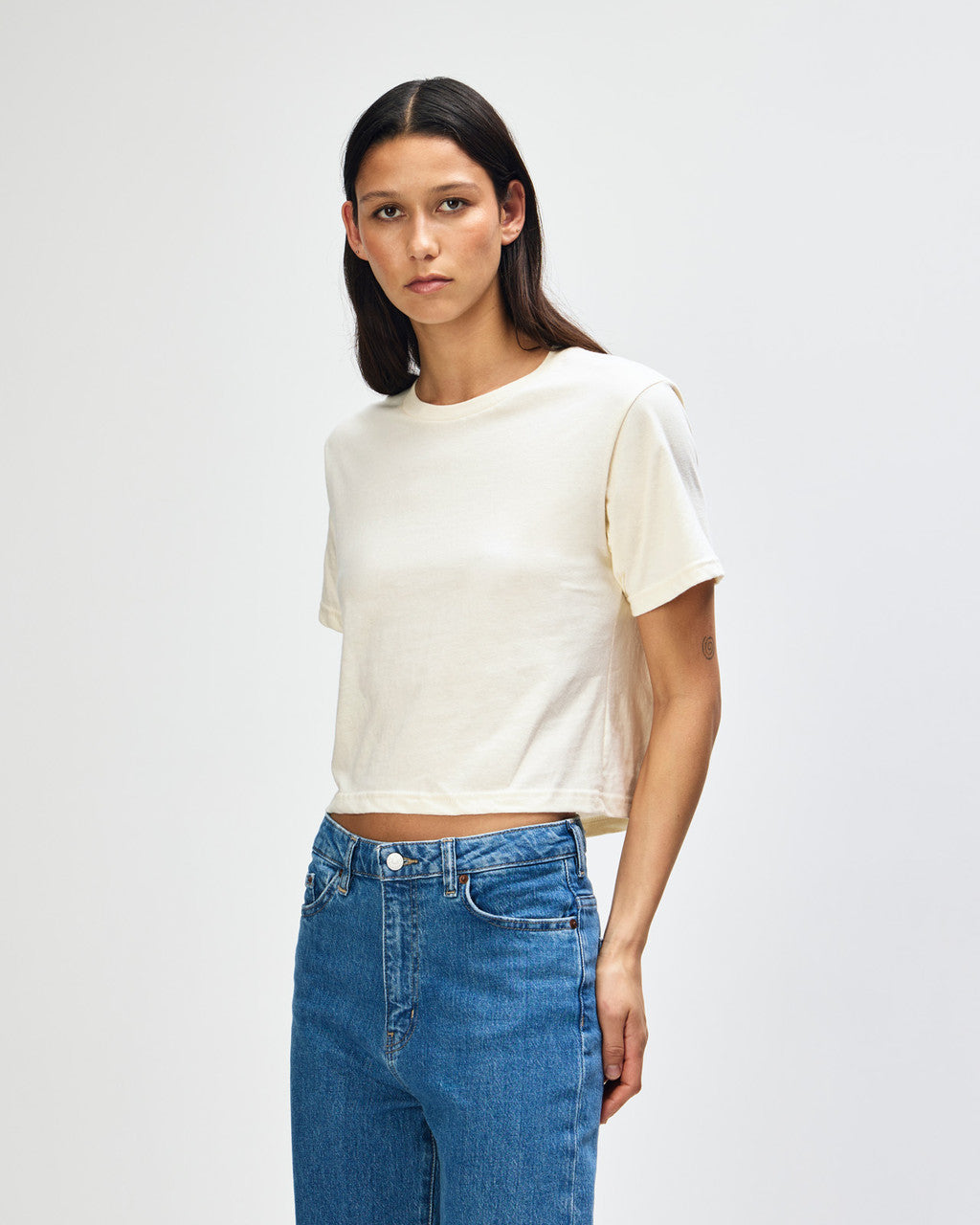 American Apparel Women's Fine Jersey Boxy T-Shirt