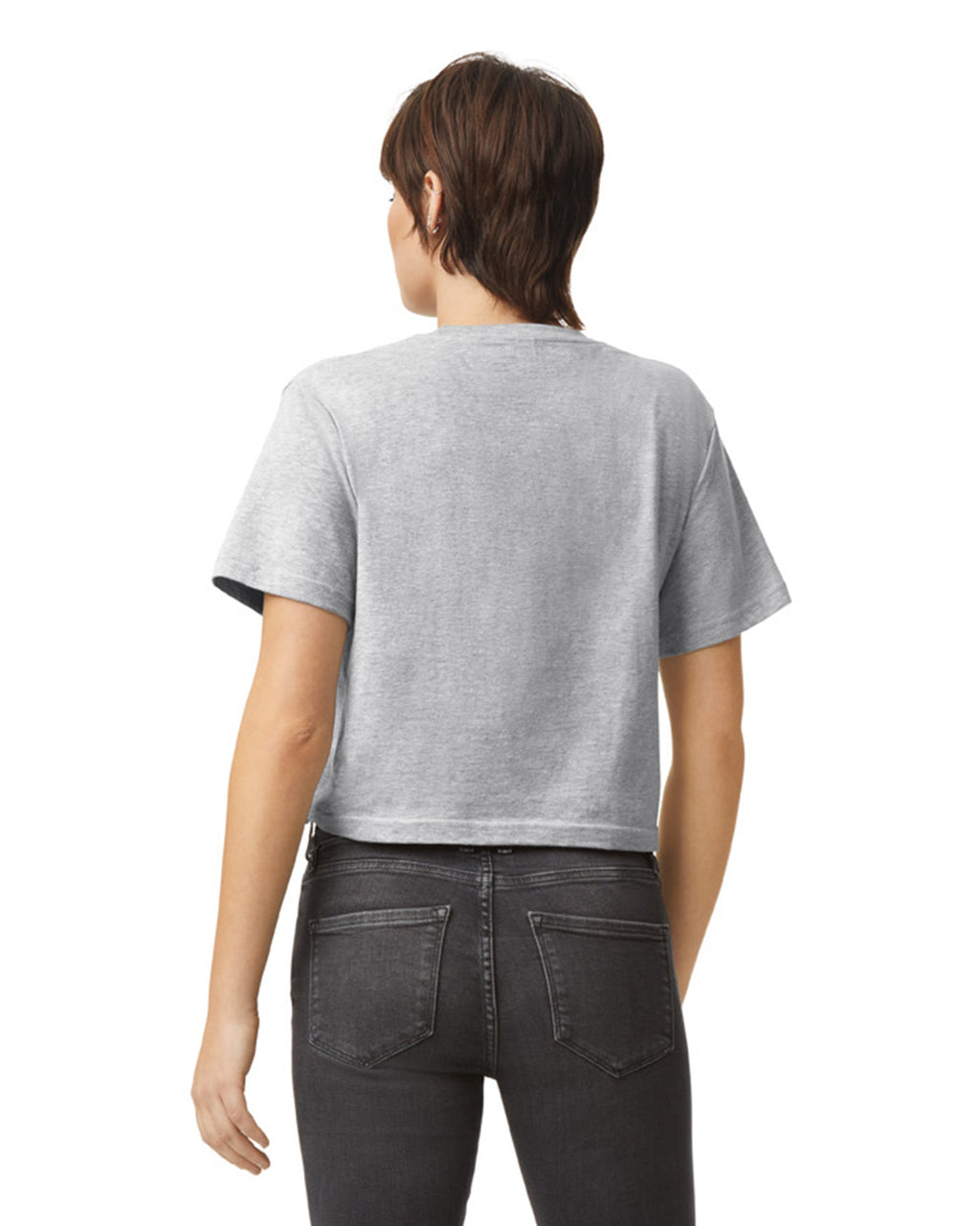 102 American Apparel Women's Fine Jersey Boxy T-Shirt