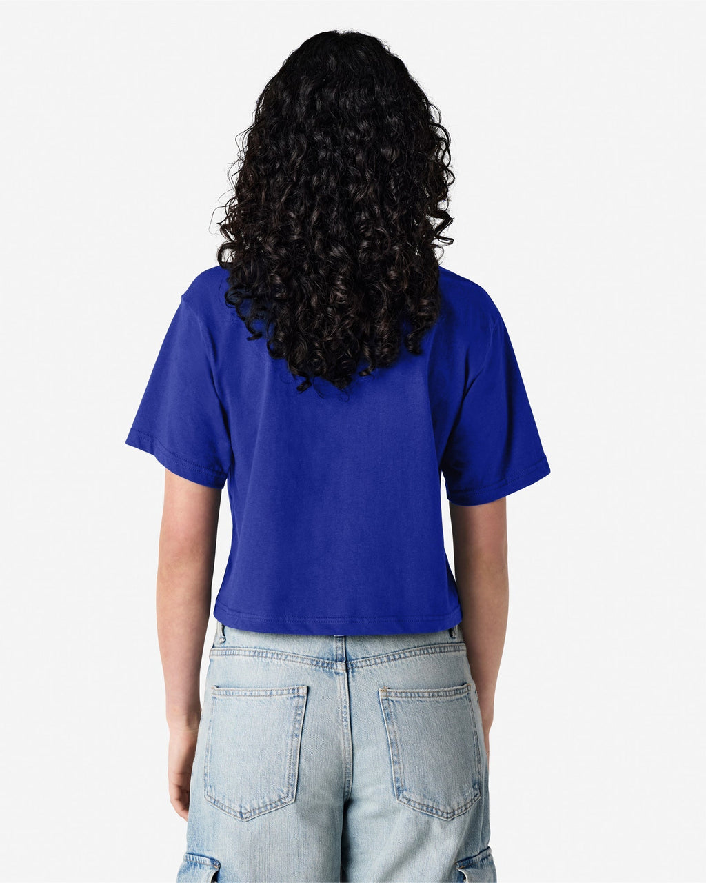 102 American Apparel Women's Fine Jersey Boxy T-Shirt
