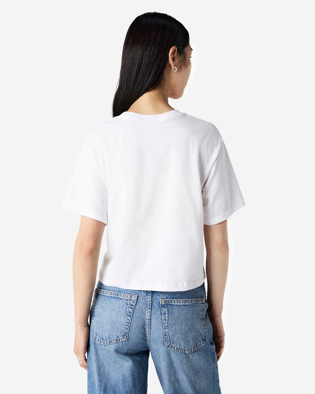 102 American Apparel Women's Fine Jersey Boxy T-Shirt
