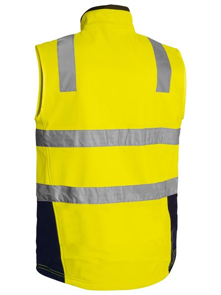 Bisley Taped Hi Vis Soft Shell Vest - BV0348T