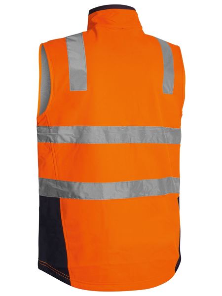 Bisley Taped Hi Vis Soft Shell Vest - BV0348T