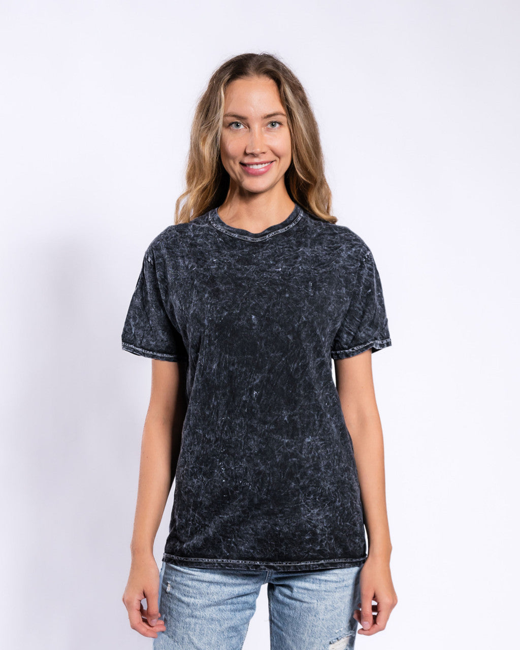 COLORTONE 1300 Colortone® Mineral Wash Adult T-Shirt - Mineral Black
