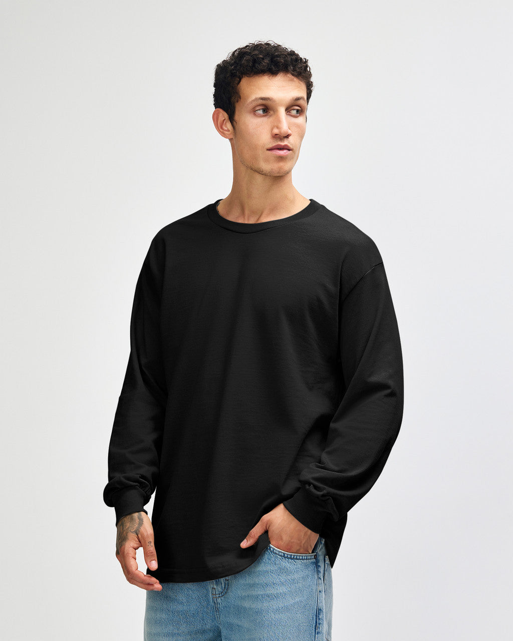 American Apparel Heavyweight Cotton Unisex Long Sleeve T-Shirt
