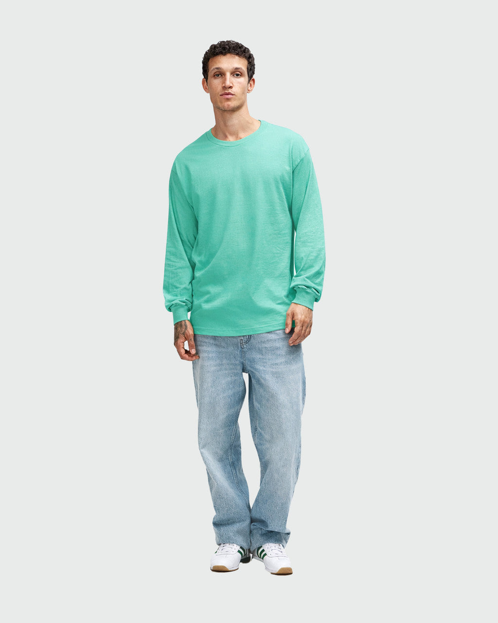 American Apparel Heavyweight Cotton Unisex Long Sleeve T-Shirt