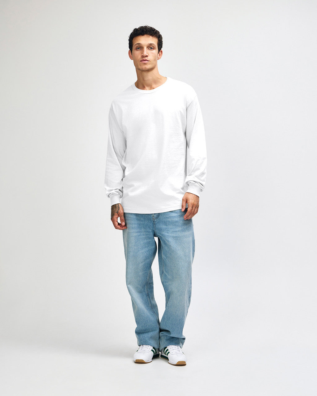 American Apparel Heavyweight Cotton Unisex Long Sleeve T-Shirt