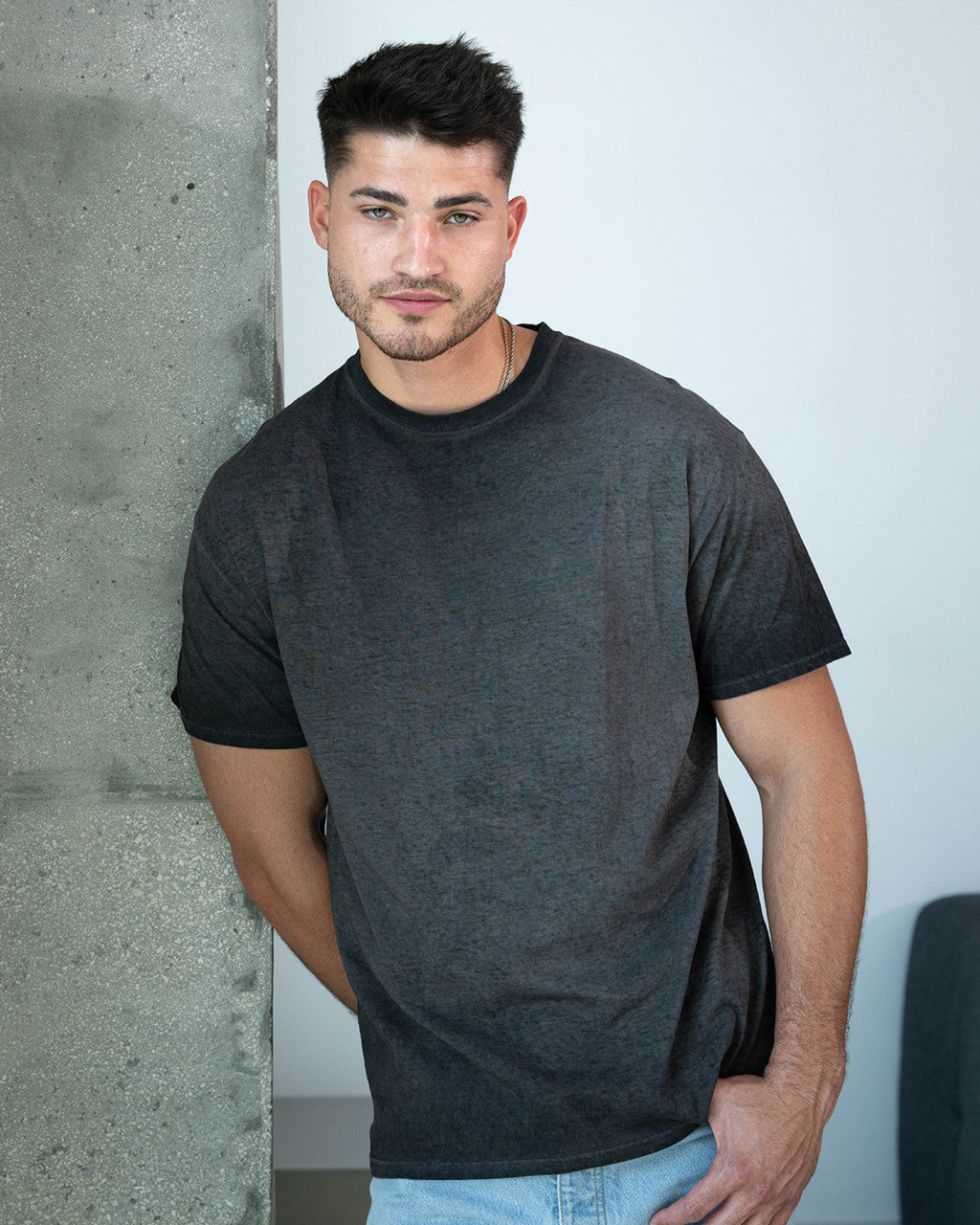 COLORTONE 1310 Colortone® Oil Wash T-Shirt - Black