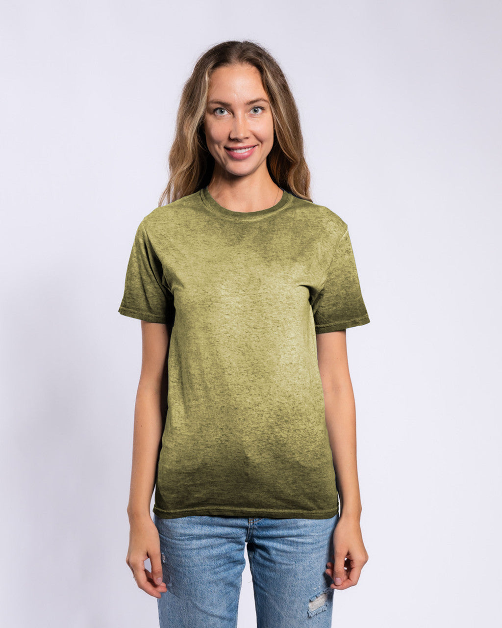 COLORTONE 1310 Colortone® Oil Wash T-Shirt - Green