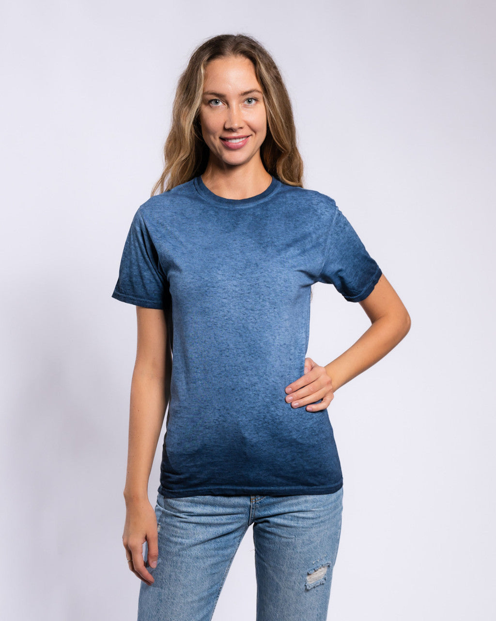 COLORTONE 1310 Colortone® Oil Wash T-Shirt - Navy