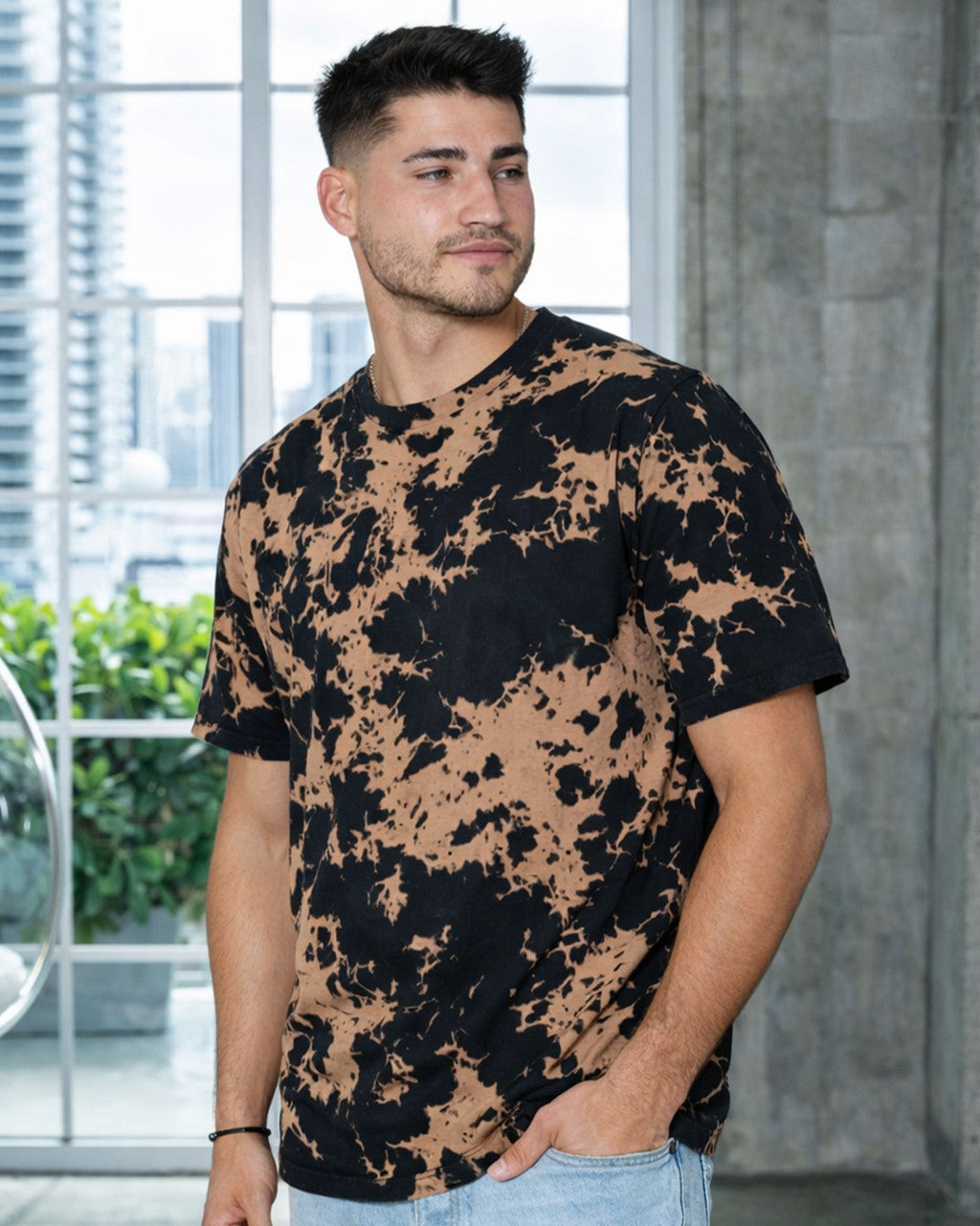 COLORTONE 1385 Colortone® Bleach Out Dyed T-Shirt