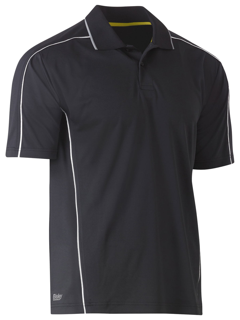 Bisley Cool Mesh Polo with Reflective Piping - BK1425