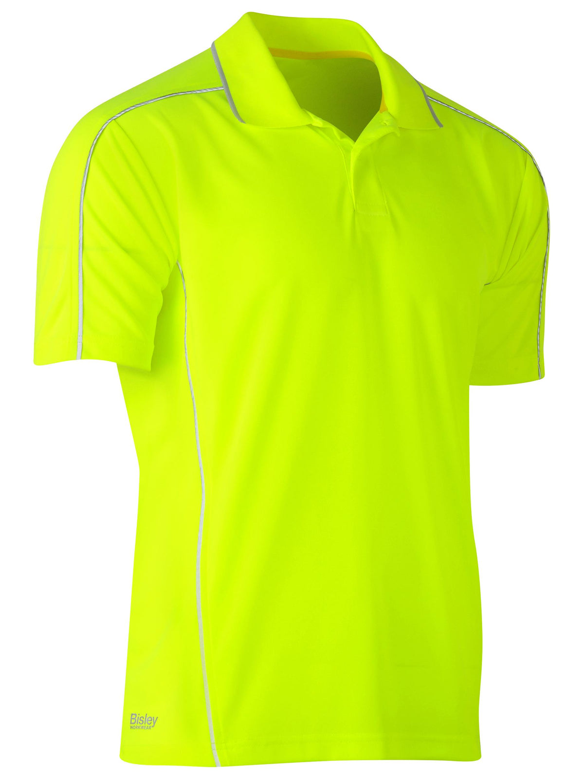 Bisley Cool Mesh Polo with Reflective Piping - BK1425