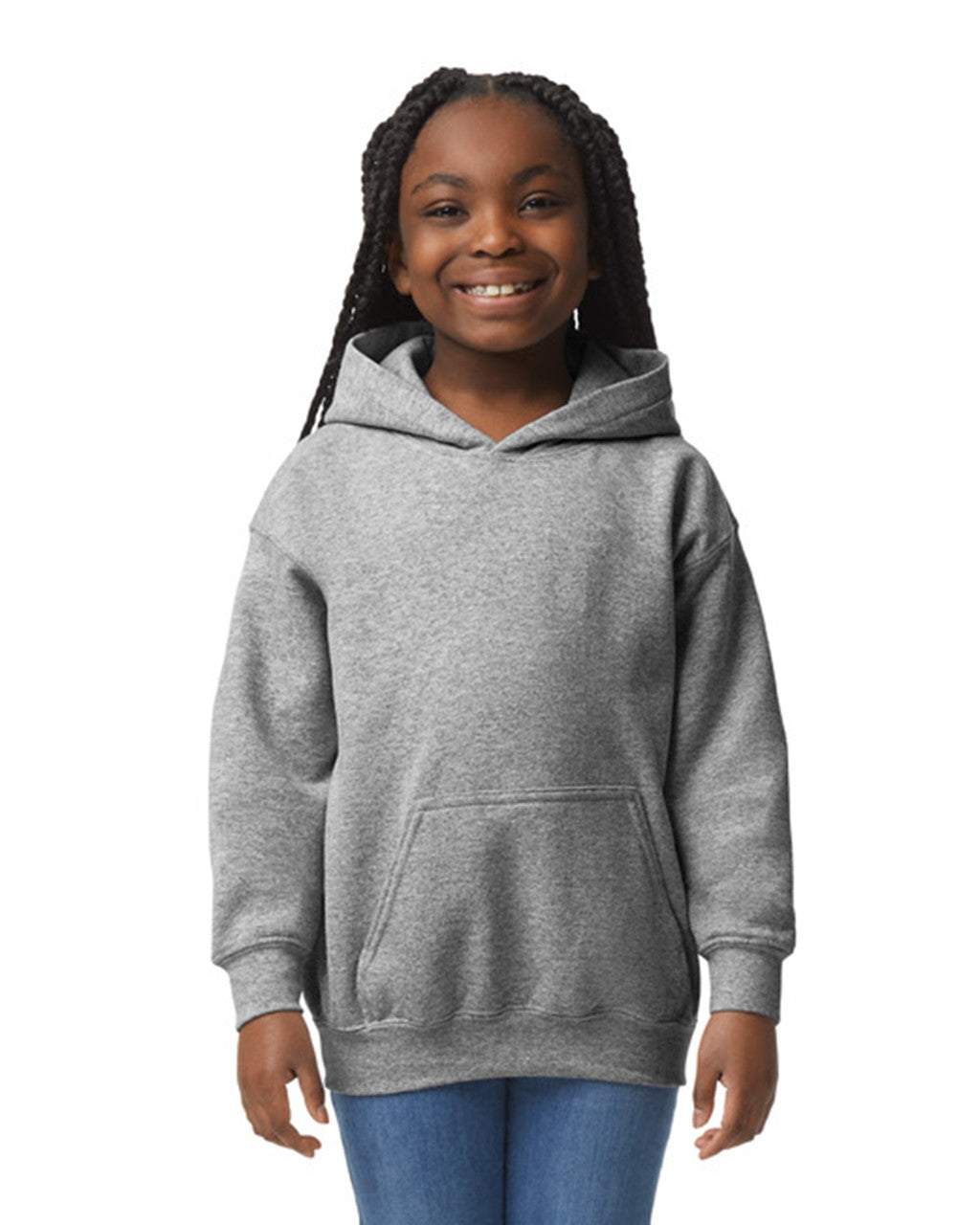 18500B Gildan Heavy Blend Youth Hooded Sweatshirt