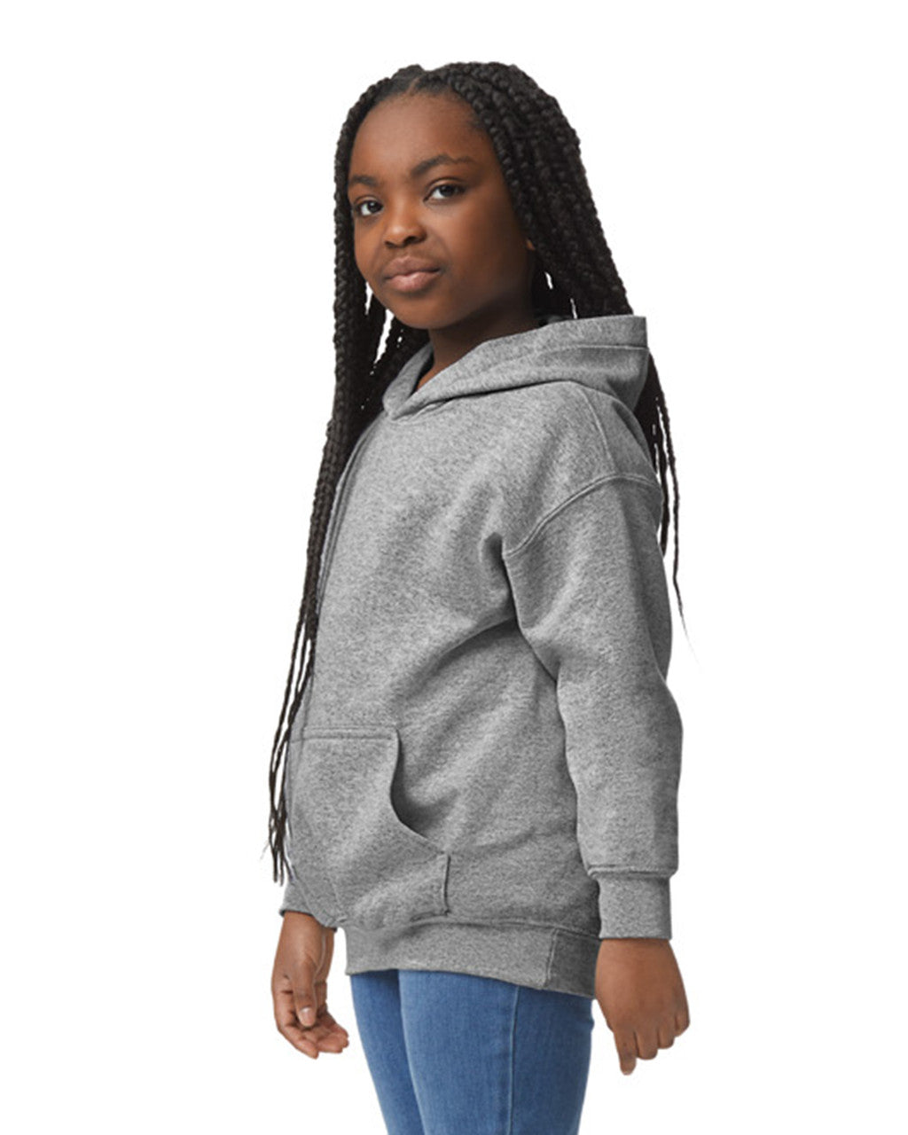 18500B Gildan Heavy Blend Youth Hooded Sweatshirt