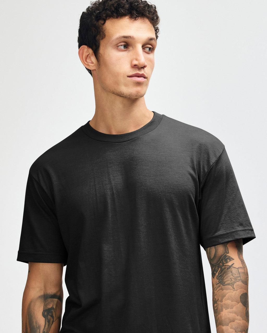 American Apparel Cotton Long Sleeve Fine Jersey T-shirt