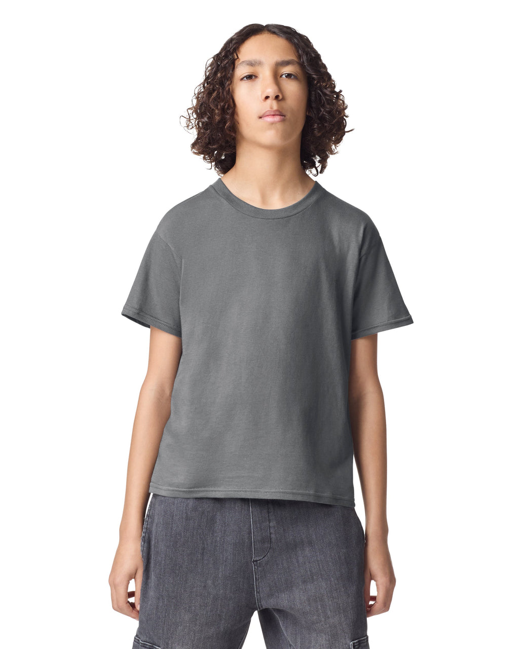 2001Y American Apparel Fine Jersey Youth T-Shirt