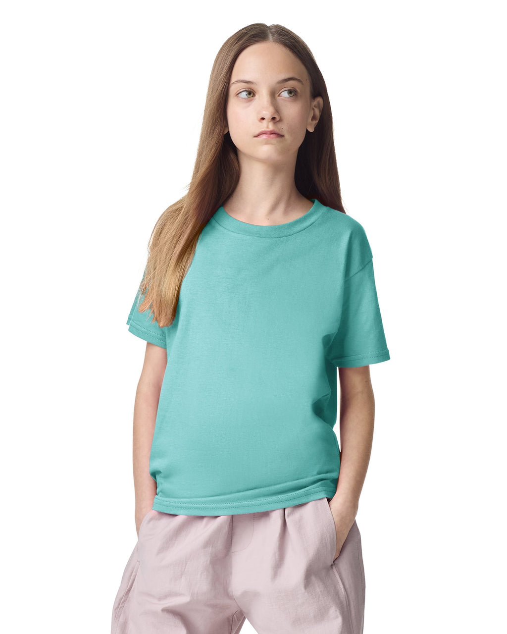 2001Y American Apparel Fine Jersey Youth T-Shirt