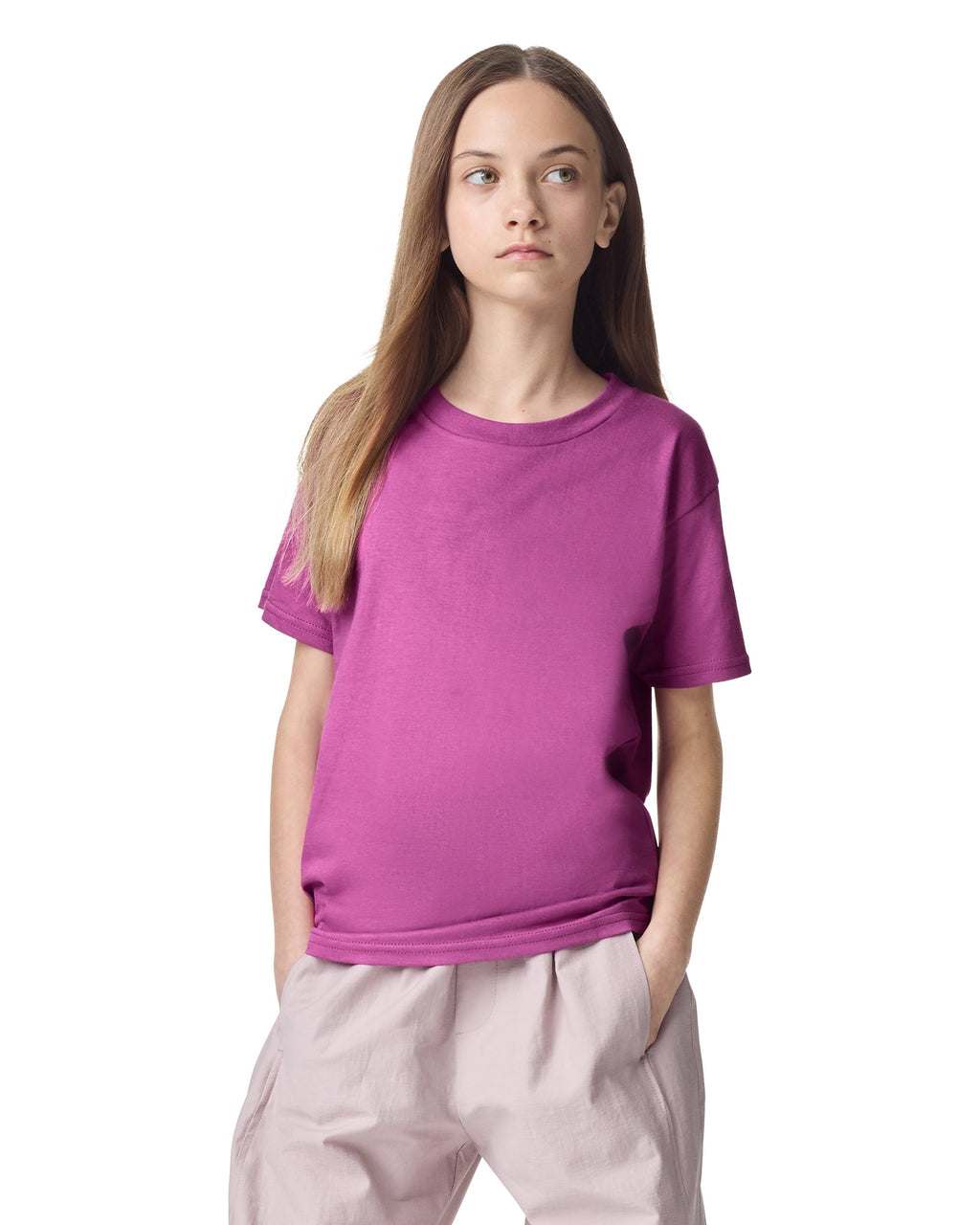 2001Y American Apparel Fine Jersey Youth T-Shirt