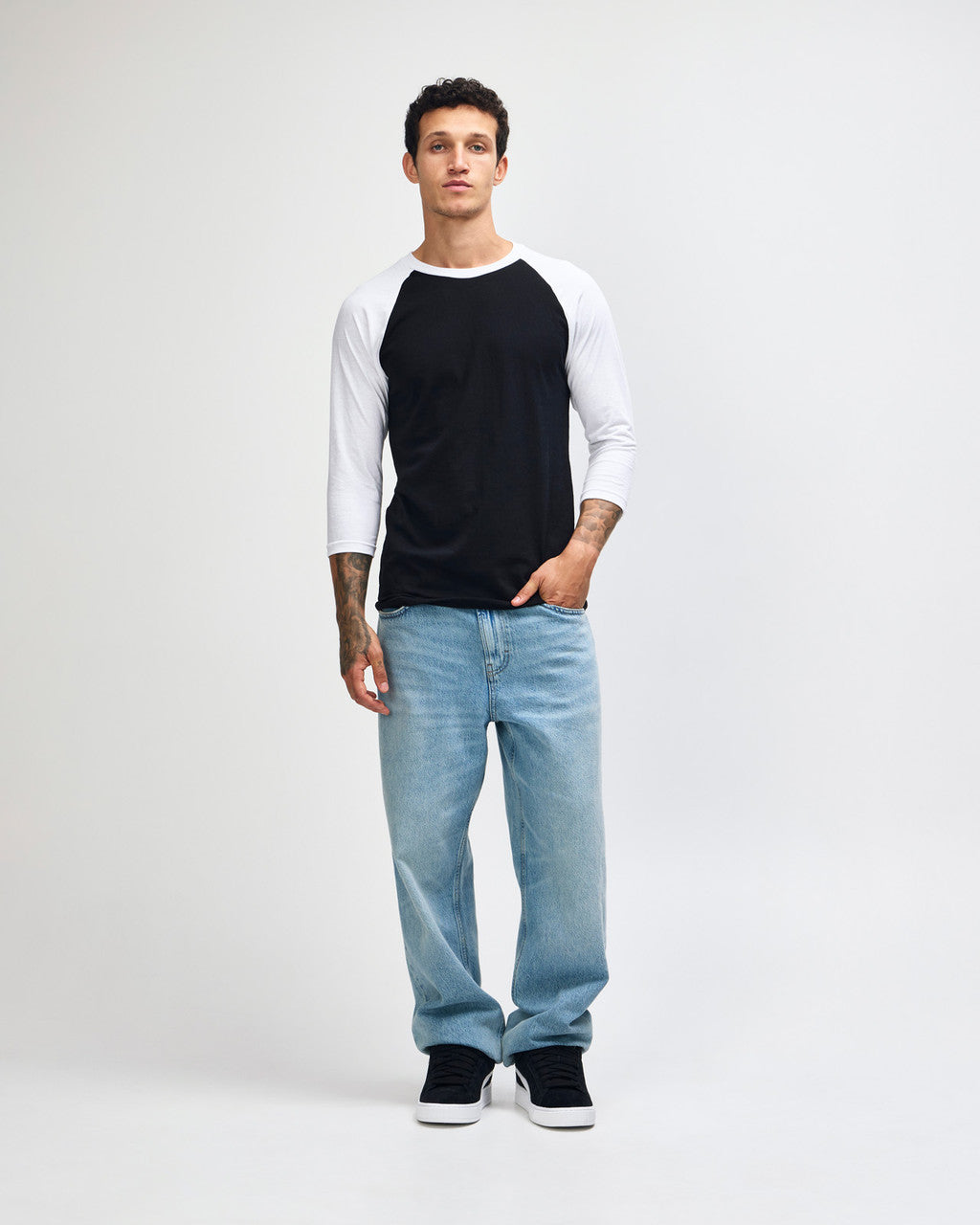 American Apparel CVC Unisex Raglan T-shirt