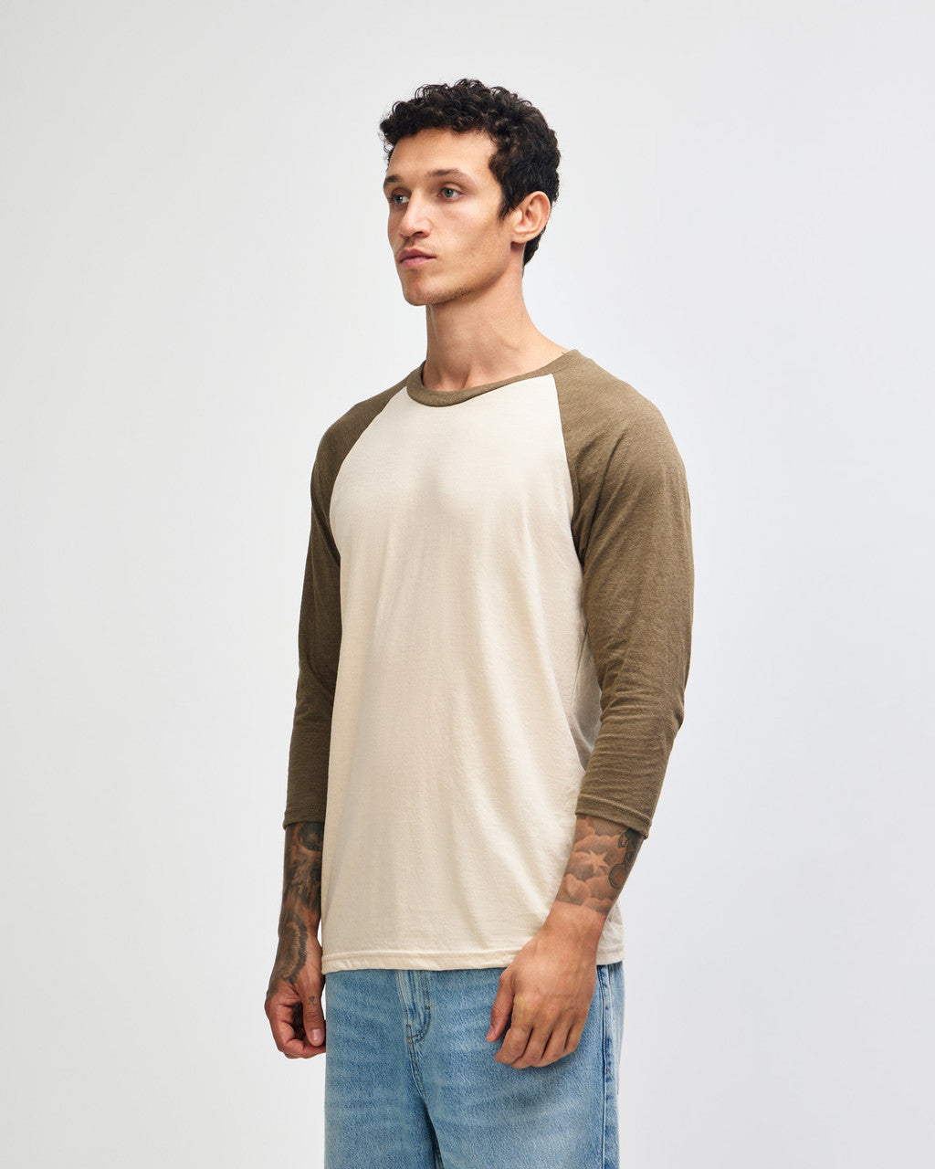 American Apparel CVC Unisex Raglan T-shirt