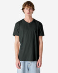 2004CVC American Apparel CVC Unisex Henley T-shirt