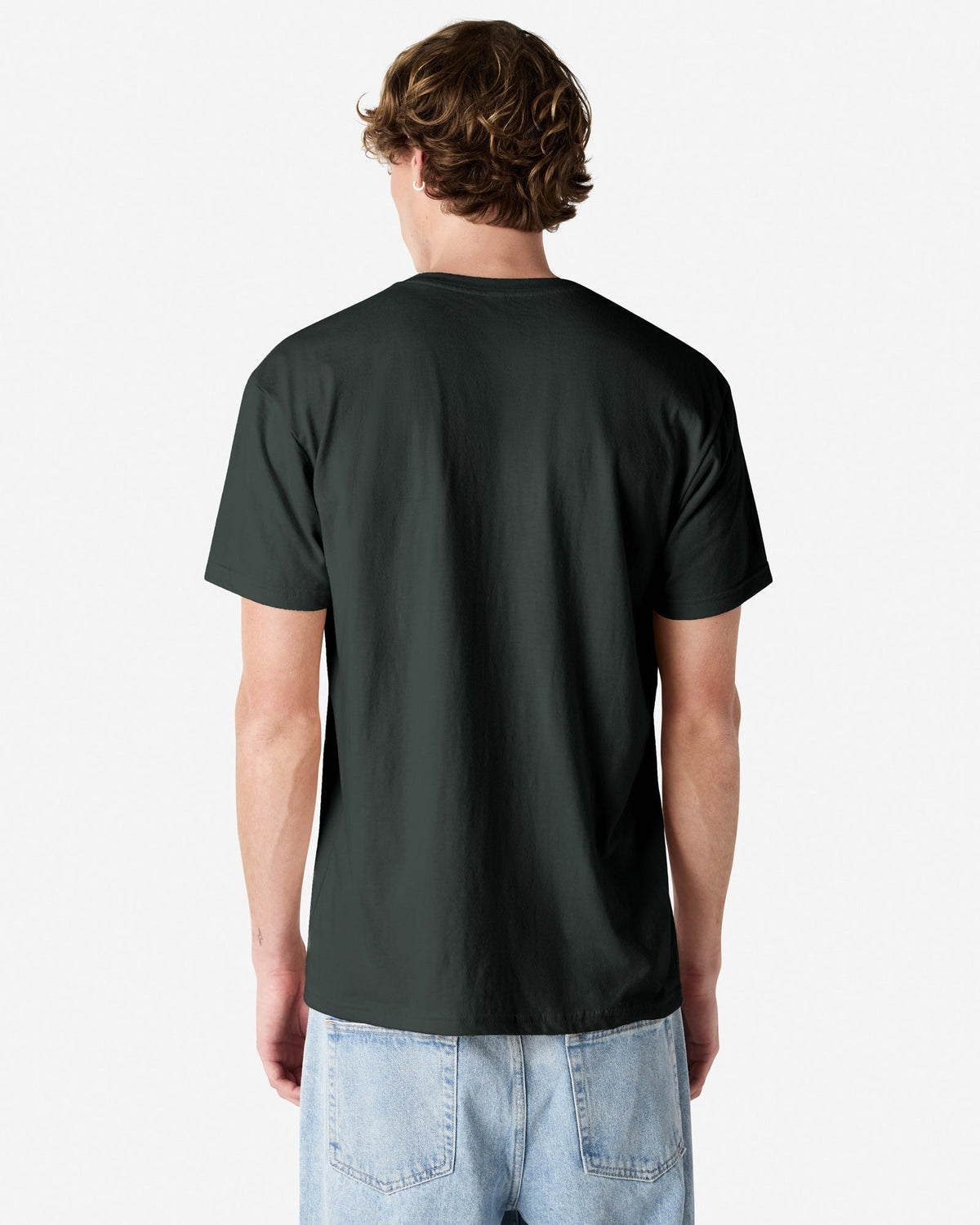2004CVC American Apparel CVC Unisex Henley T-shirt