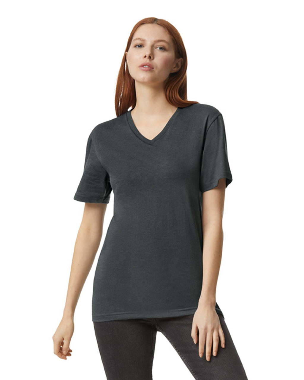 2006CVC American Apparel CVC Unisex V-neck T-shirt