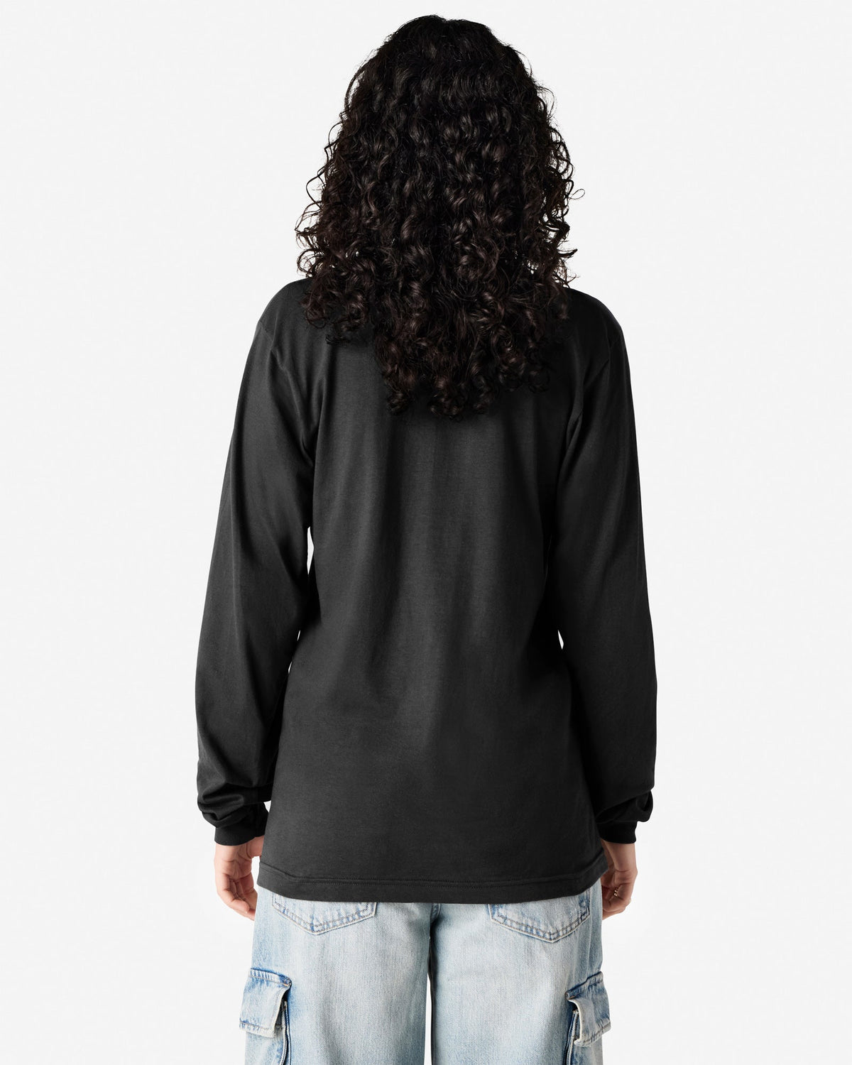 2007 American Apparel Cotton Long Sleeve Fine Jersey T-shirt