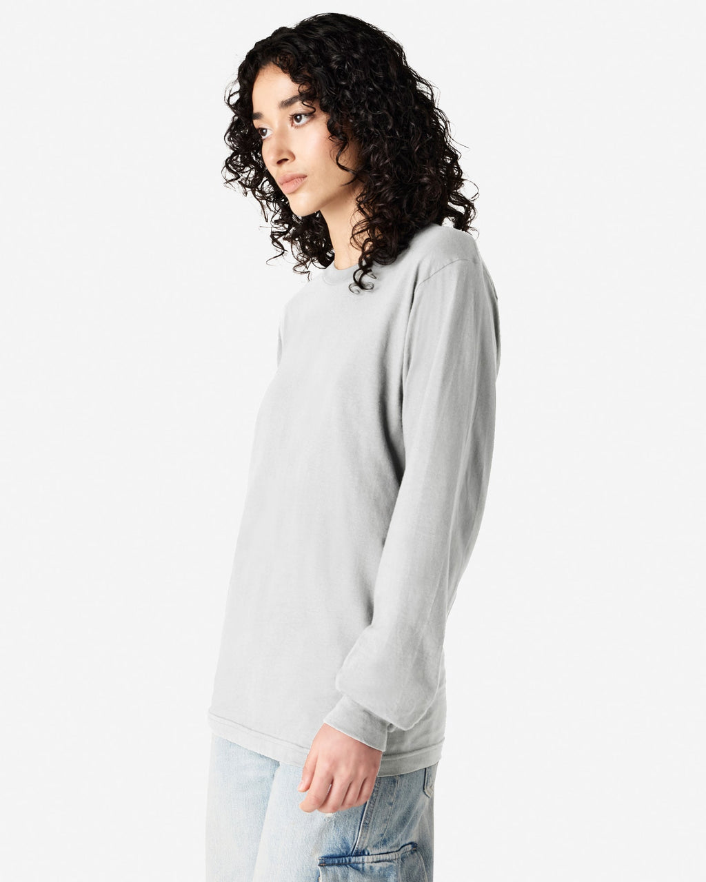 2007 American Apparel Cotton Long Sleeve Fine Jersey T-shirt