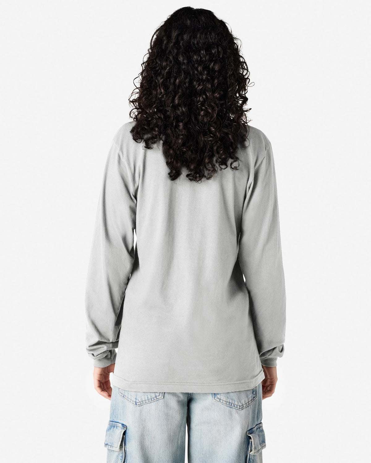 2007 American Apparel Cotton Long Sleeve Fine Jersey T-shirt