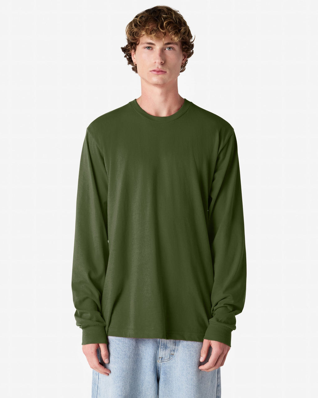 2007 American Apparel Cotton Long Sleeve Fine Jersey T-shirt