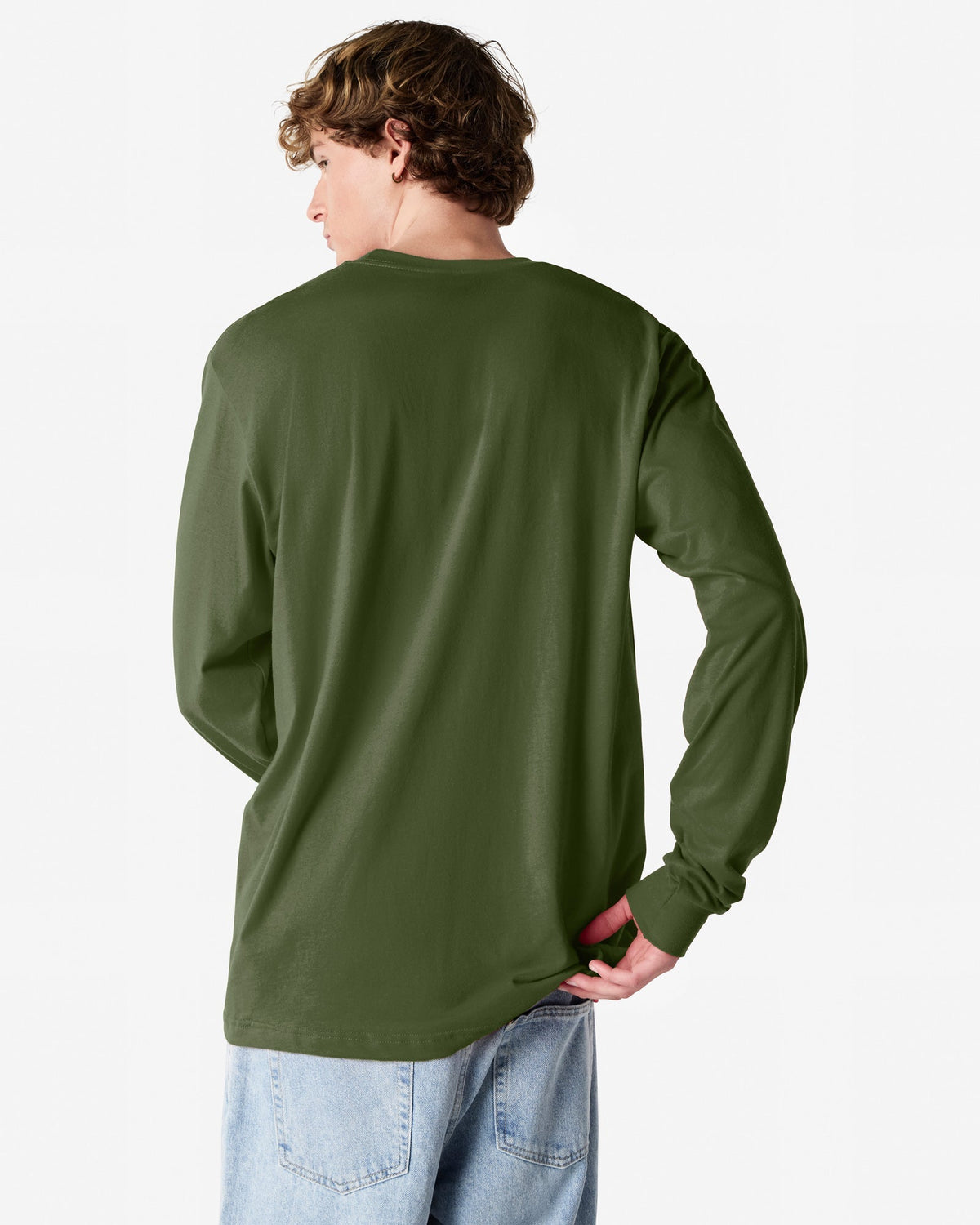 2007 American Apparel Cotton Long Sleeve Fine Jersey T-shirt