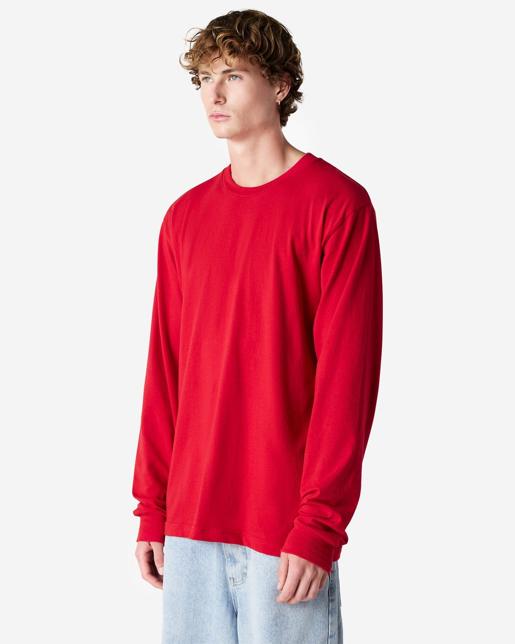 2007 American Apparel Cotton Long Sleeve Fine Jersey T-shirt