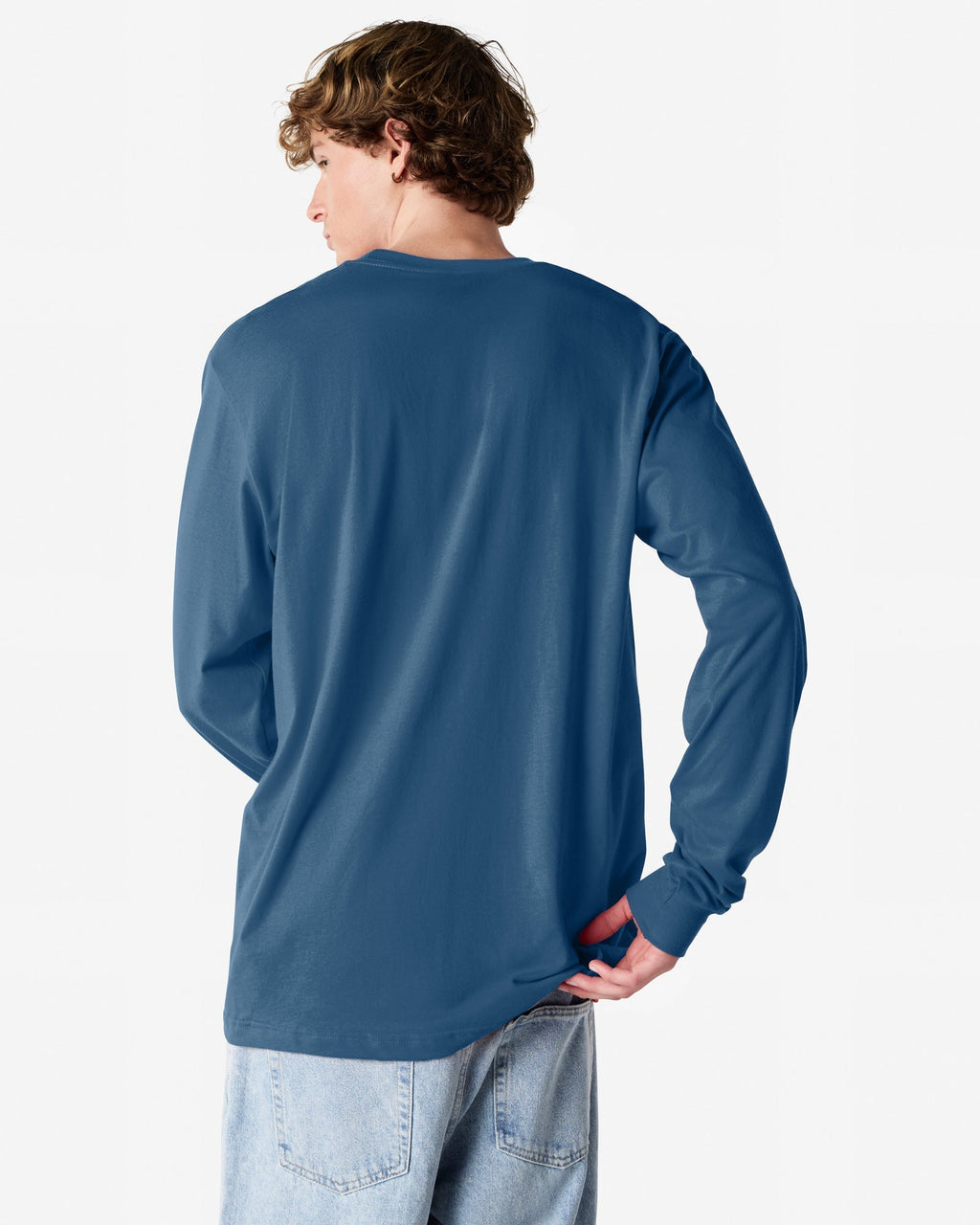 2007 American Apparel Cotton Long Sleeve Fine Jersey T-shirt