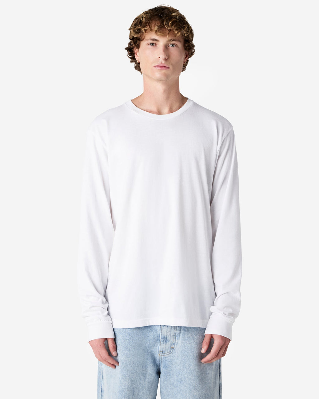 2007 American Apparel Cotton Long Sleeve Fine Jersey T-shirt