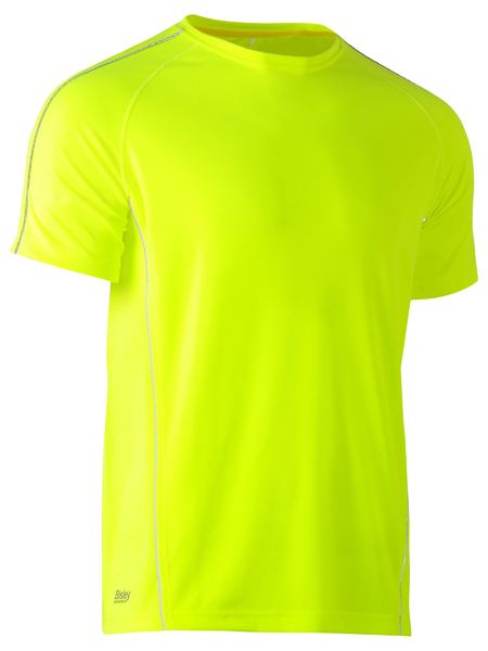 Bisley Cool Mesh Tee with Reflective Piping - BK1426