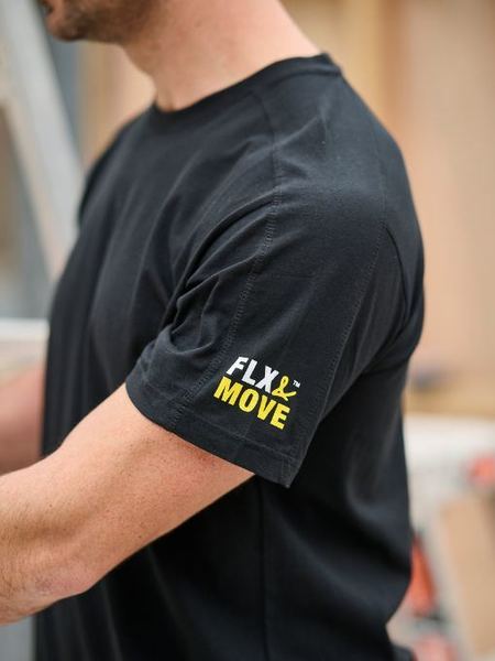 Bisley Flx & Move™ Logo Sleeve Tee - BKT082
