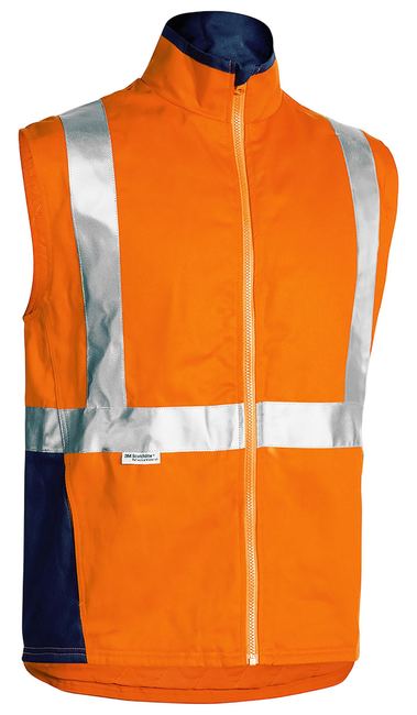 Bisley Taped Hi Vis 3 in 1 Drill Jacket - BJ6970T