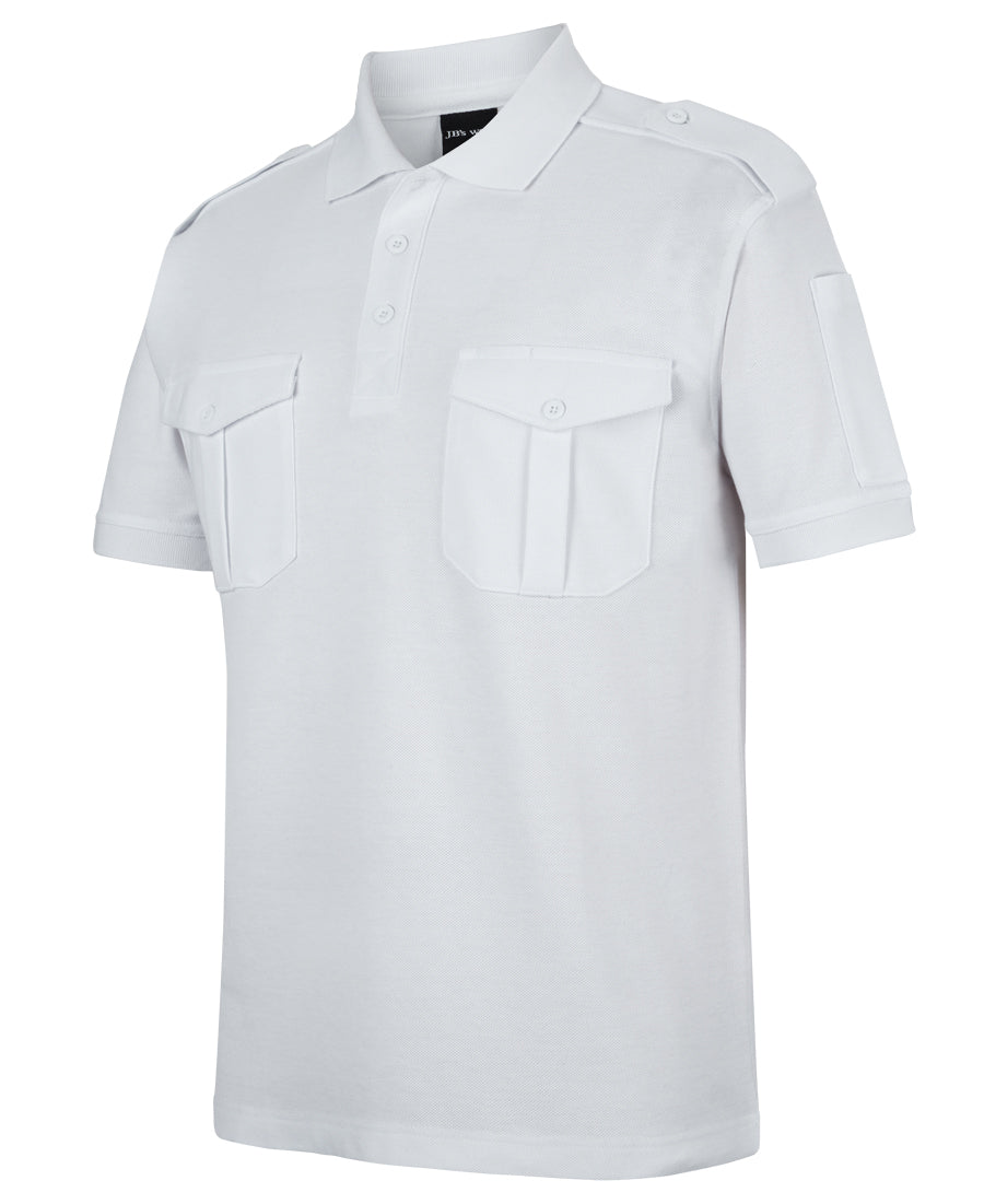 JB's S/S 250 Epaulette Polo 210ES