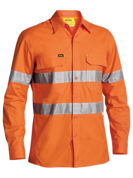 Bisley X Airflow™ Taped Hi Vis Ripstop Shirt - BS6416T