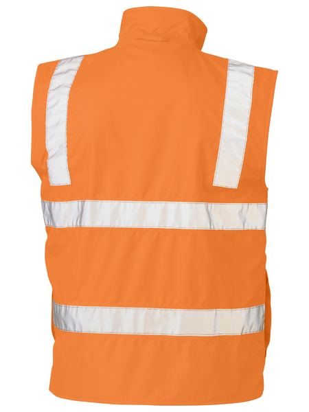 Bisley Taped Hi Vis Rail Wet Weather Vest - BV0364T