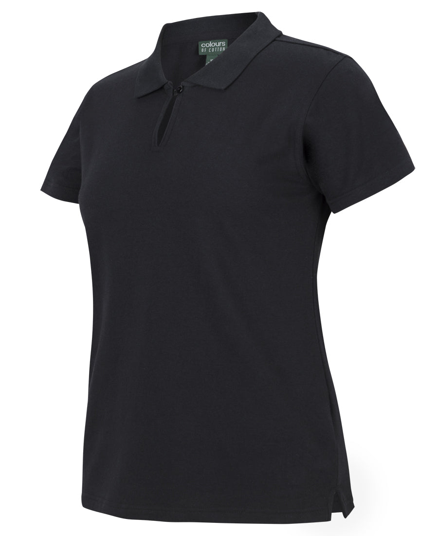 C of C Ladies Cotton S/S Stretch Polo 2STS1
