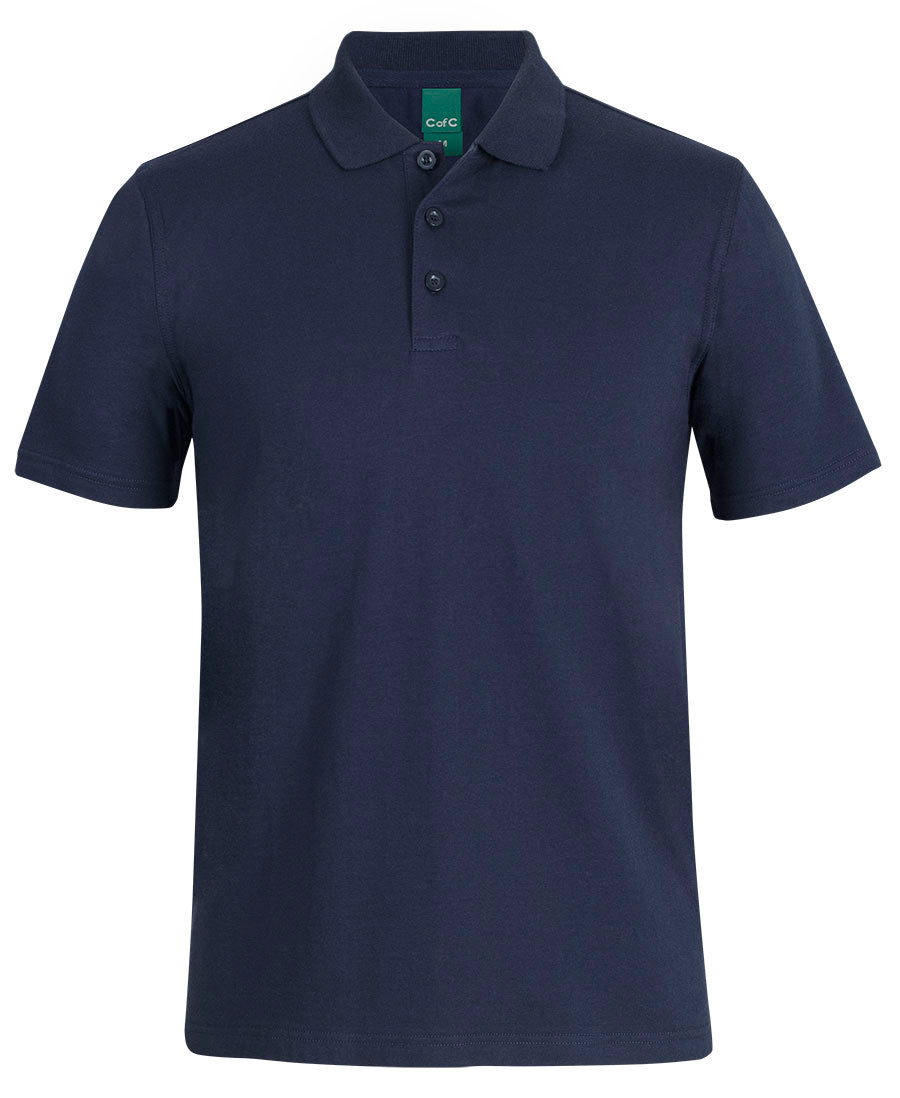 C of C Cotton S/S Stretch Polo 2STS