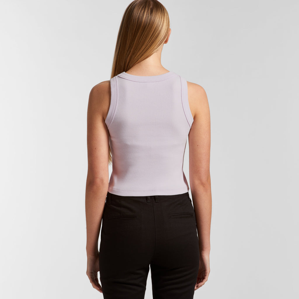 4064G ORGANIC RIB CROP TANK