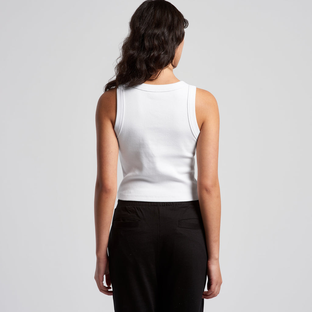 4064G ORGANIC RIB CROP TANK