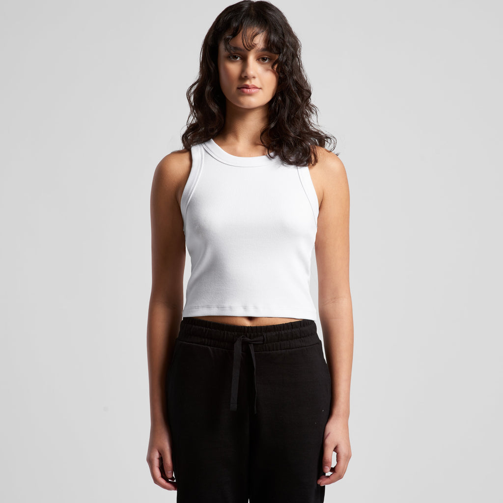 4064G ORGANIC RIB CROP TANK