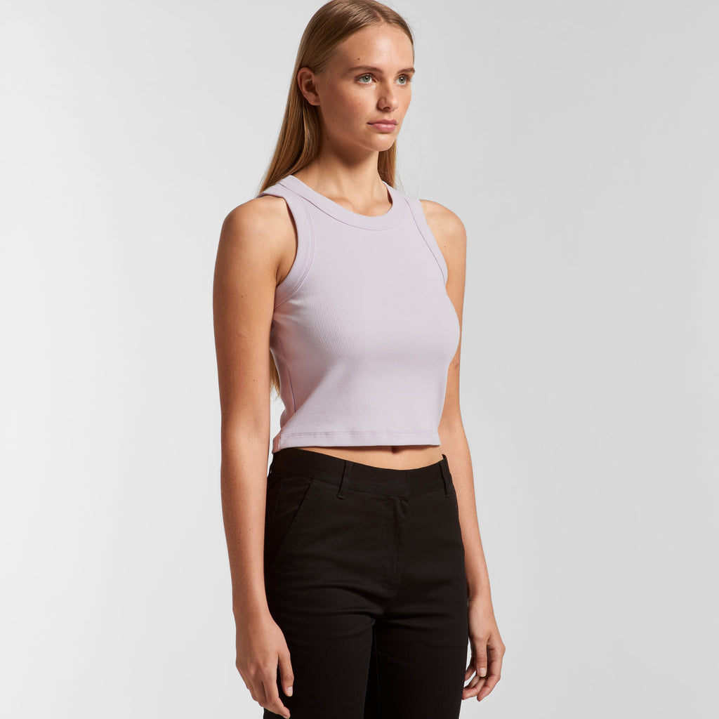 4064G ORGANIC RIB CROP TANK