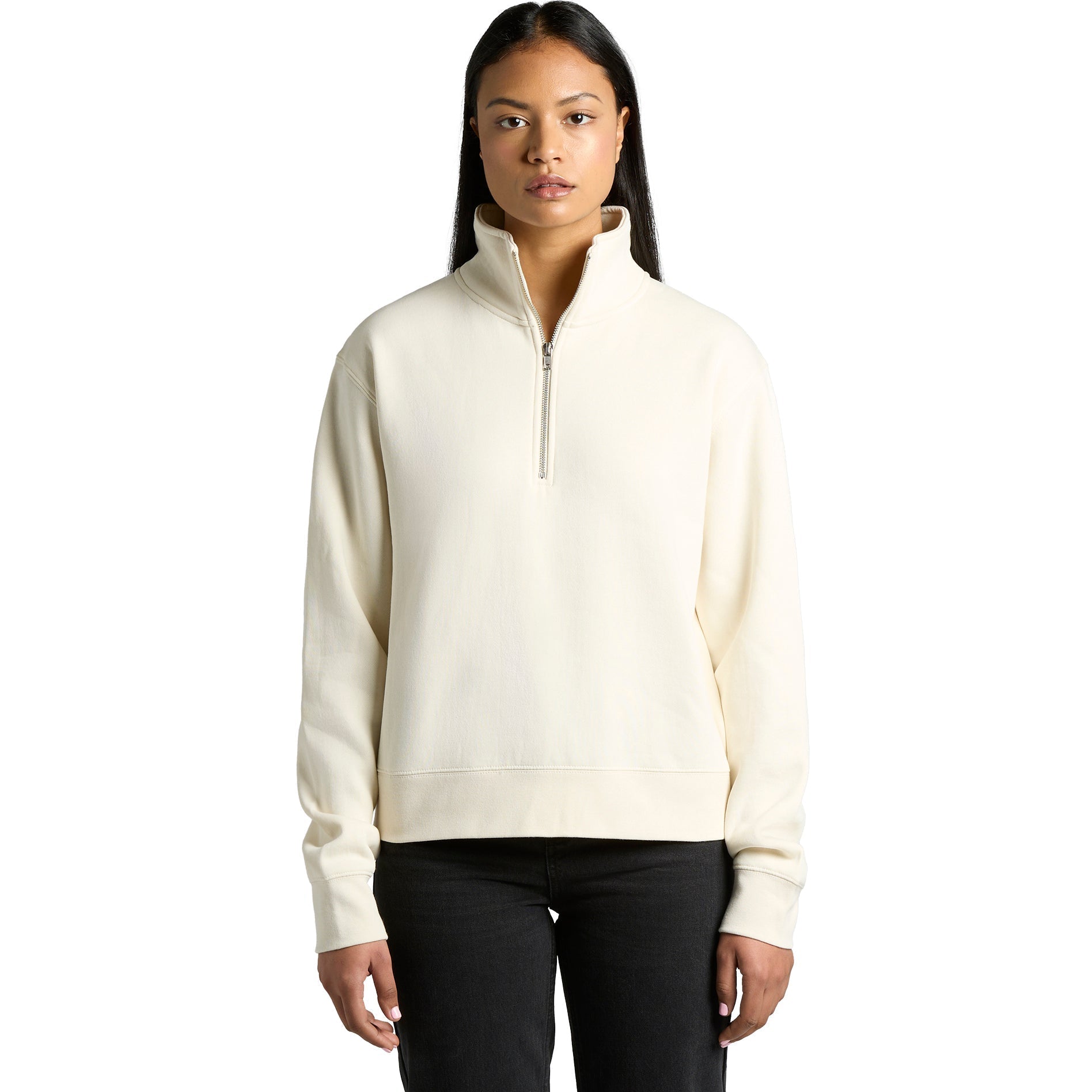 4125 WOS HALF ZIP CREW